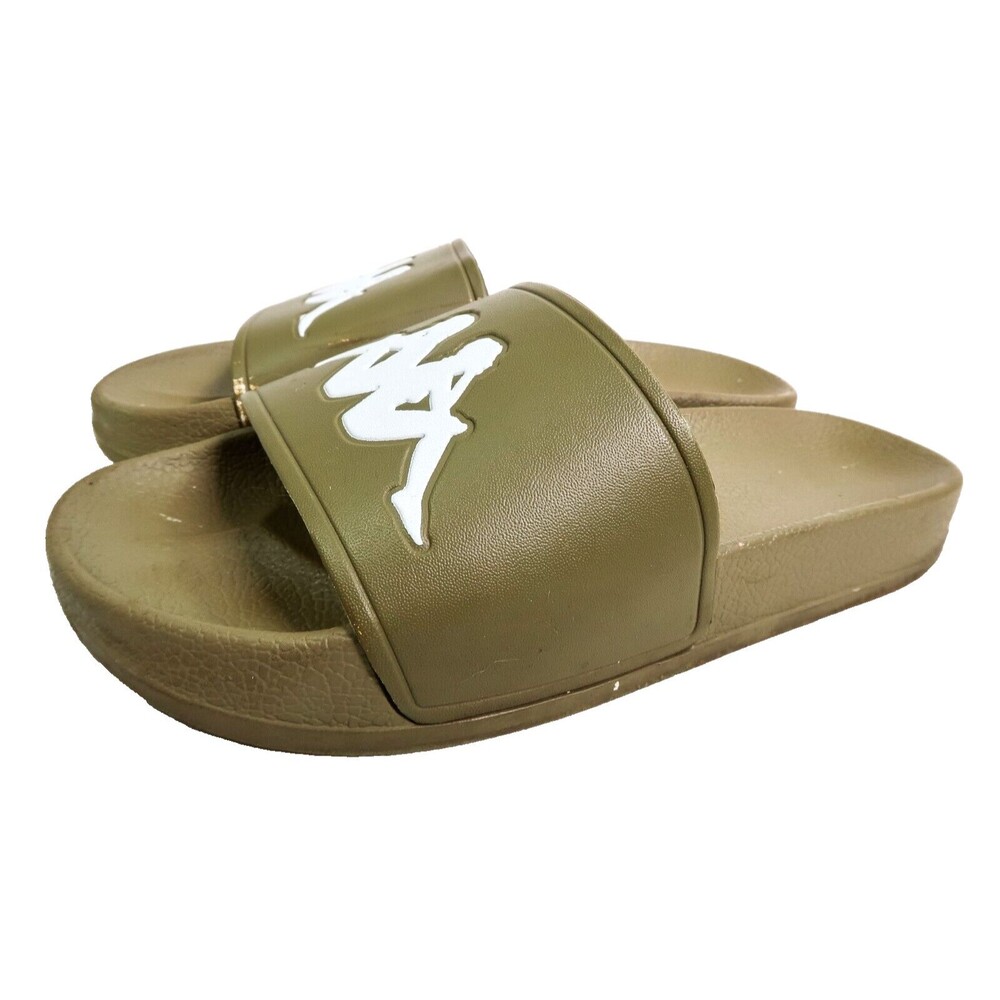 Kappa Adam 2 Slides Sandals Slip-On Shoes Women's Size 5 Olive